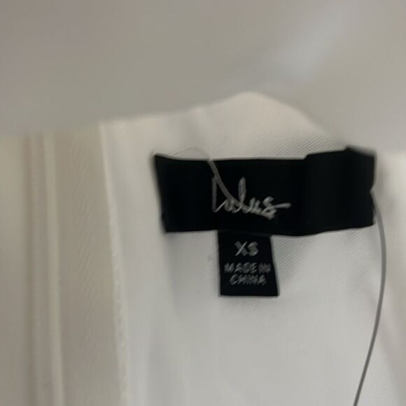 Coveted Delight White Sequin Mesh Embroidered Bustier Mini Dress Xs - Picture 9 of 12